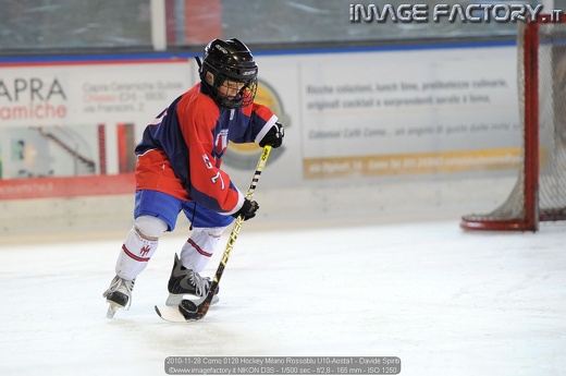 2010-11-28 Como 0128 Hockey Milano Rossoblu U10-Aosta1 - Davide Spiriti